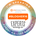I’m Speaking at BlogHer16!
